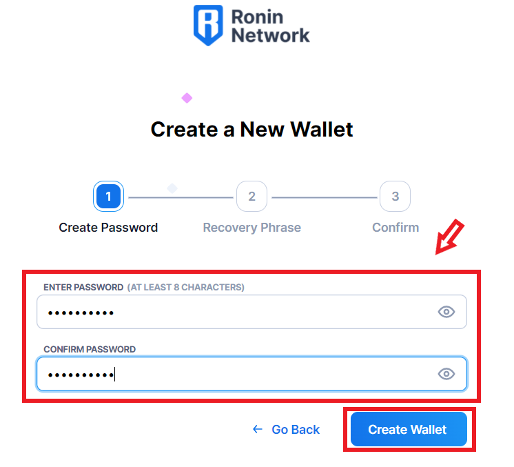 Ronin Walletのインストール&設定